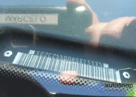 2006 Saturn Vue 4 Cyl z USA, uszkodzony, nr VIN 5GZCZ33D06S825583